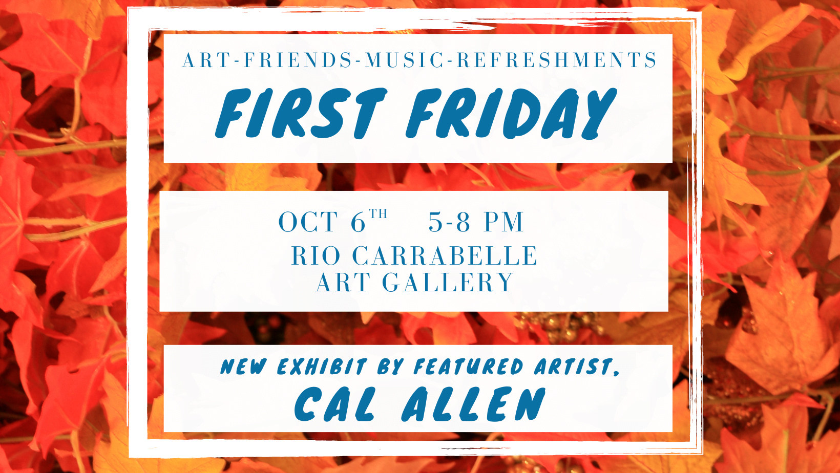 Oct First Friday flyer