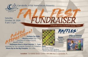 CAA Fall Fest flyer