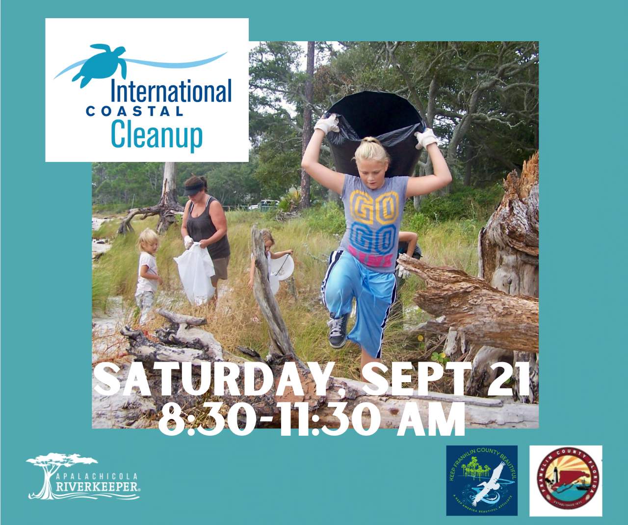 Coastal Cleanup 2024 flyer