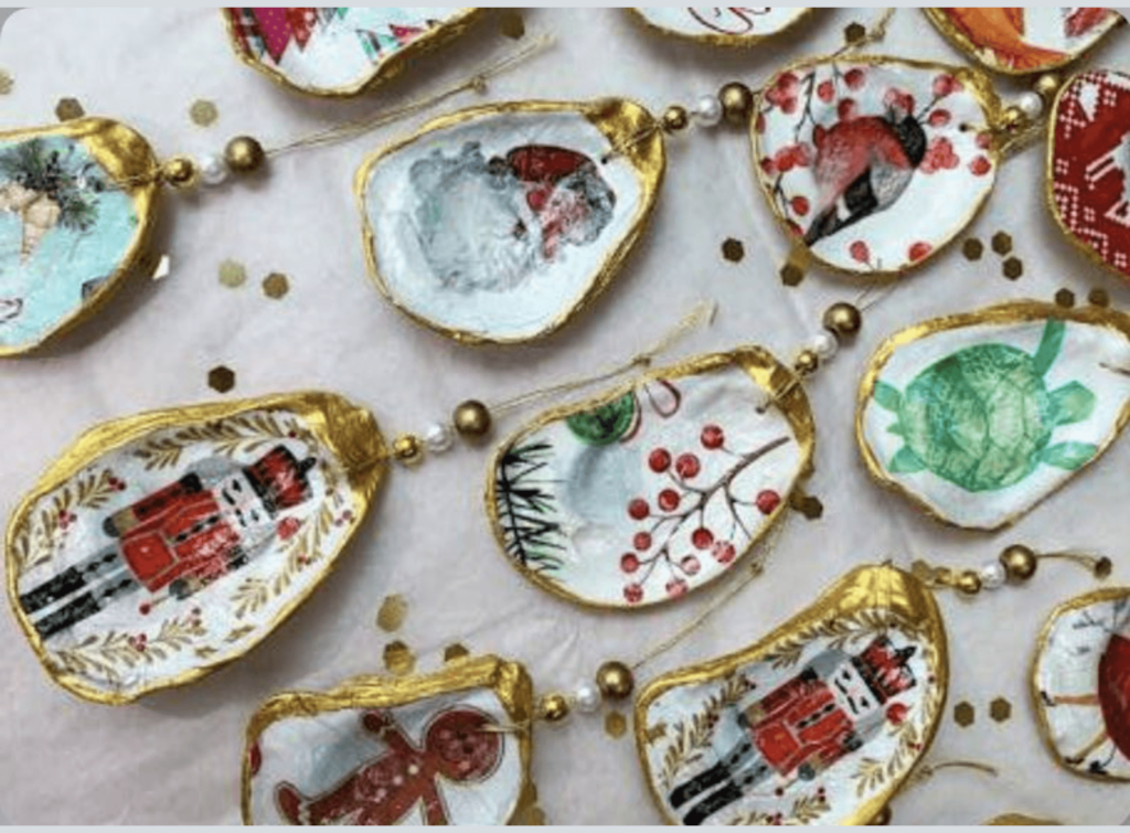 Oyster Ornaments