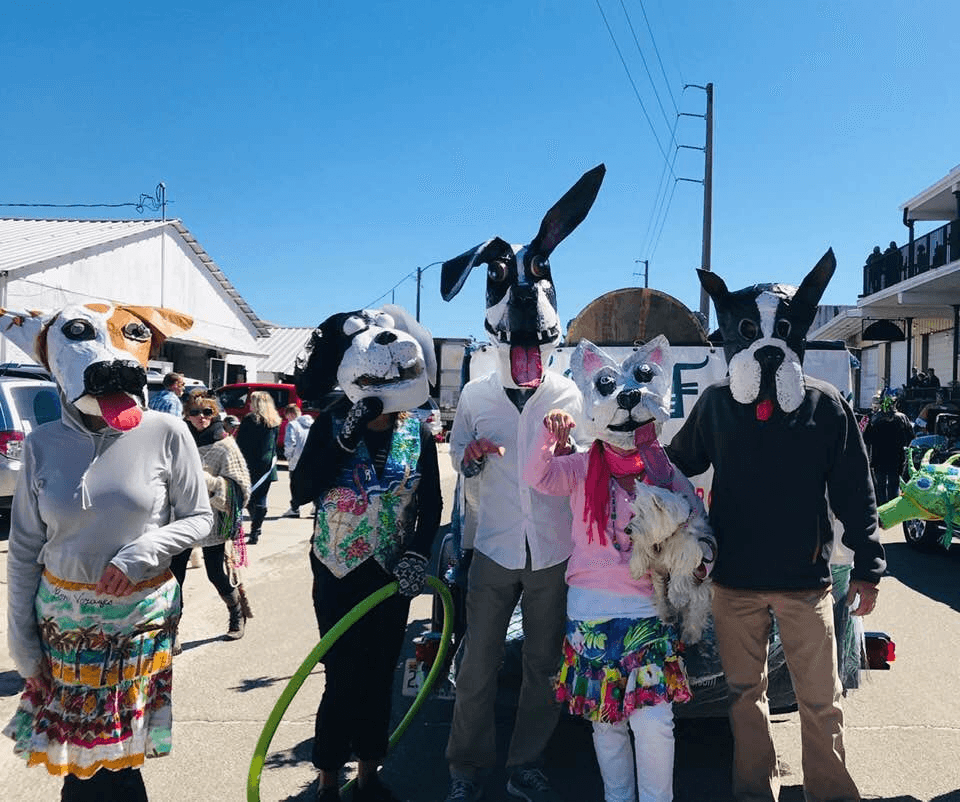 Apalachicola Mardi Gras Barkus Parade & Street Festival Carrabelle